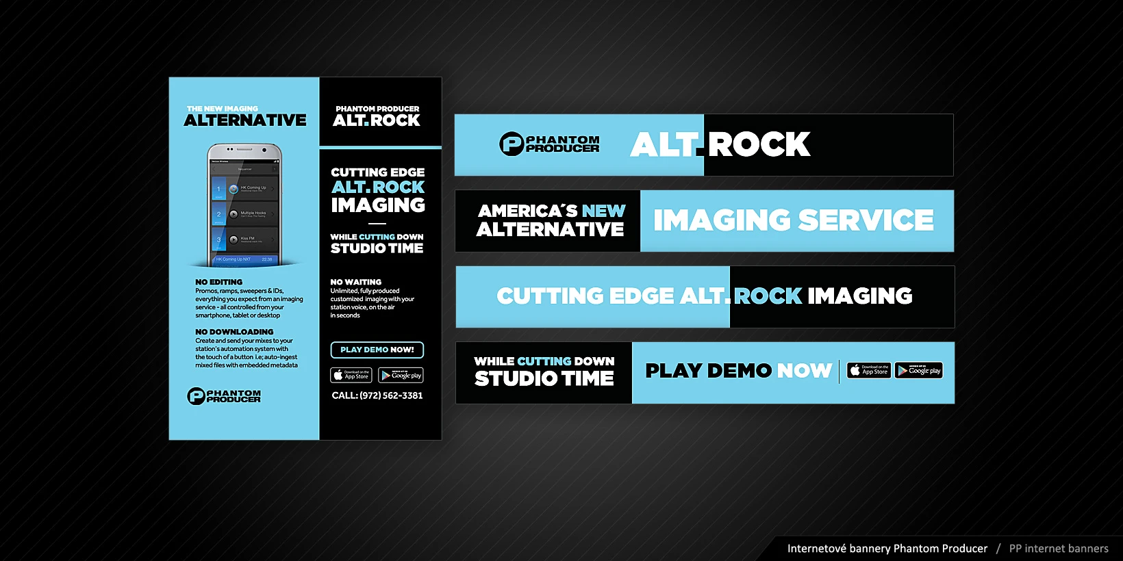 Dizajn bannerov Phantom Producer