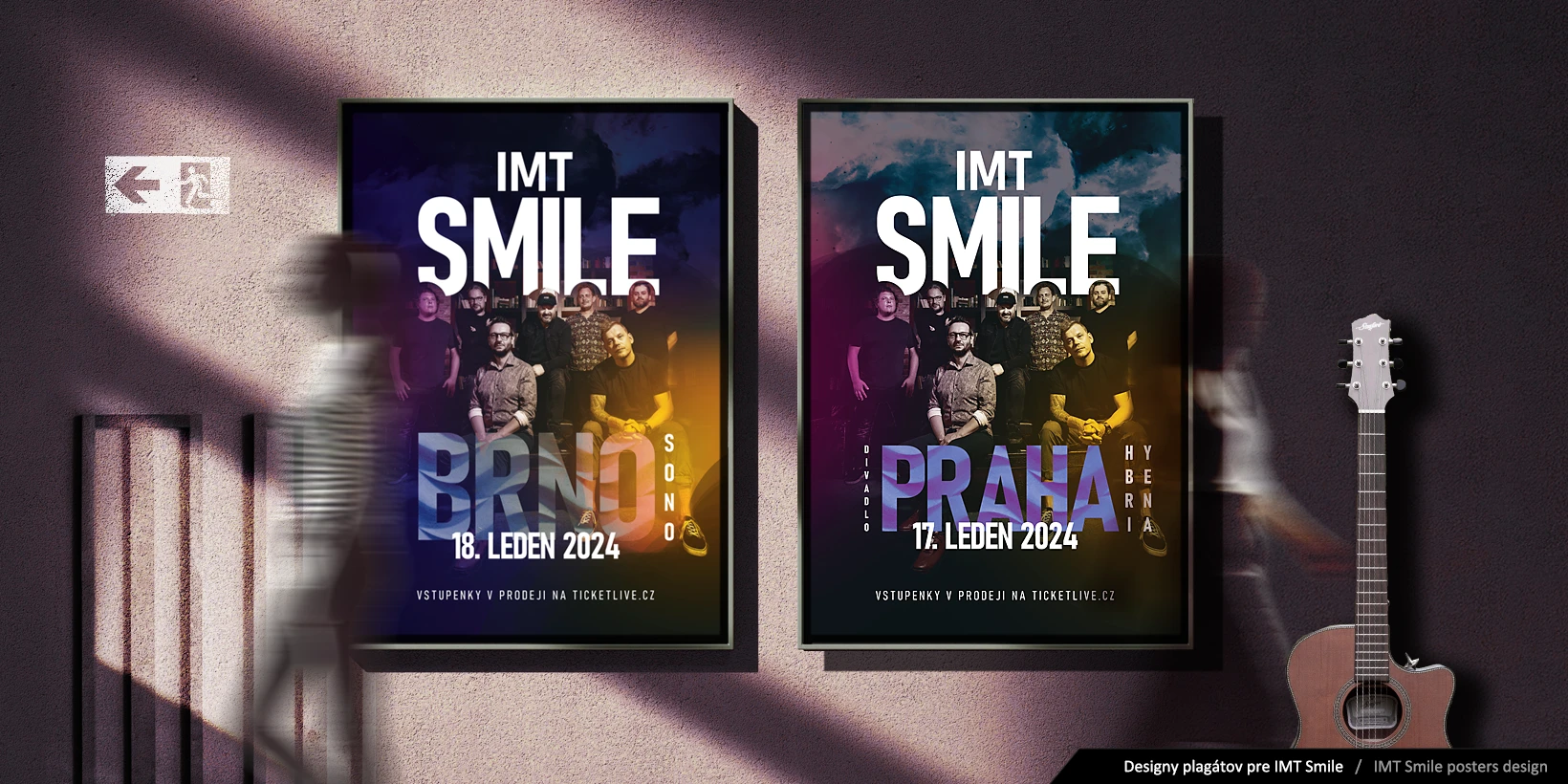 Dizajn formátov pre české koncerty IMT Smile