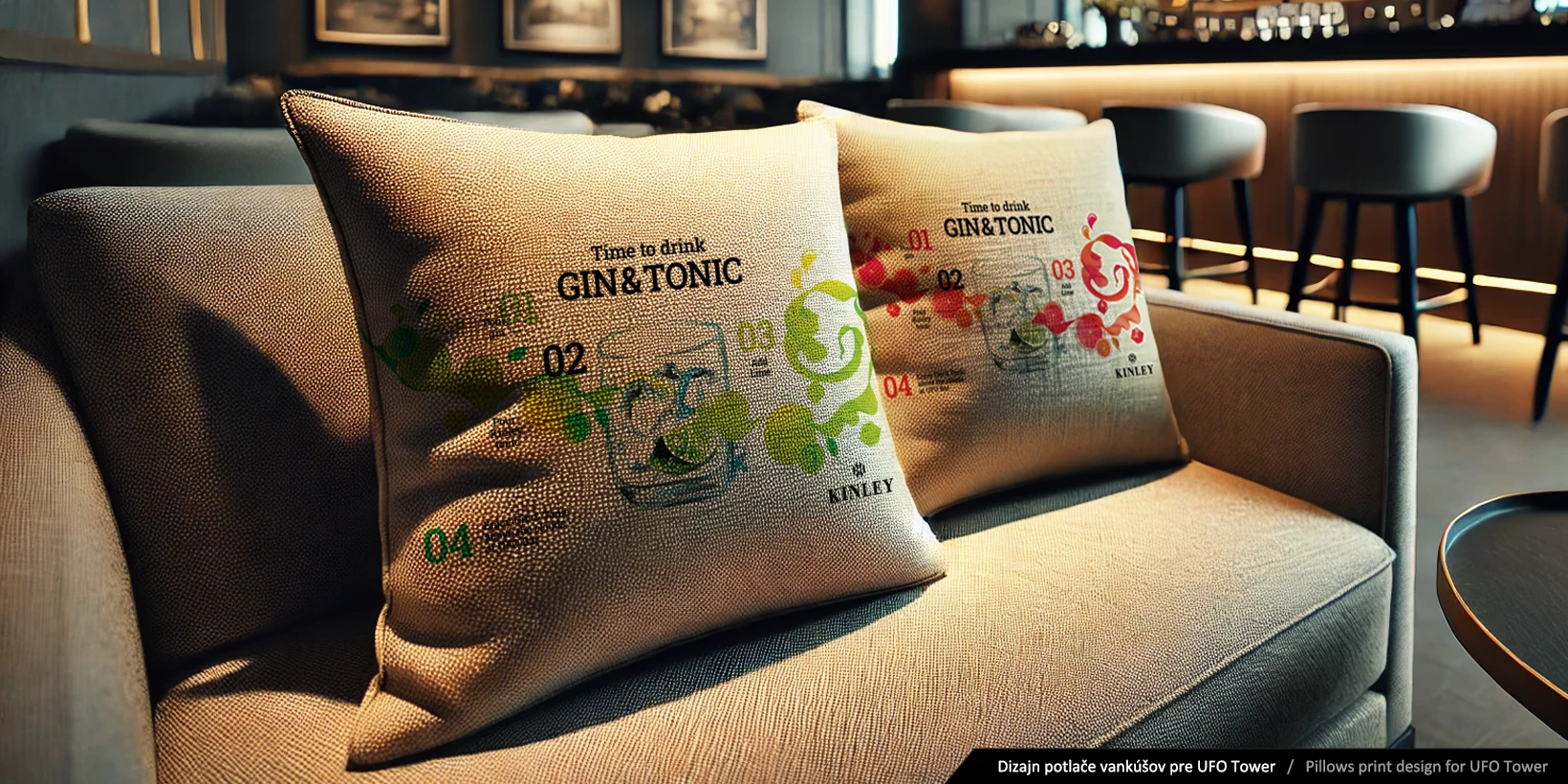 Dizajn potlače vankúša pre Vyhliadkovú vežu UFO