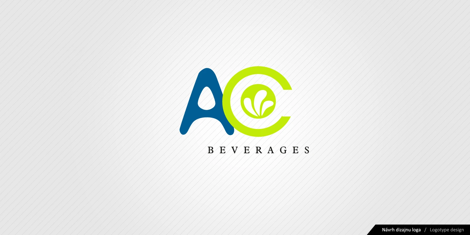 Logo a identita značky AC Beverages