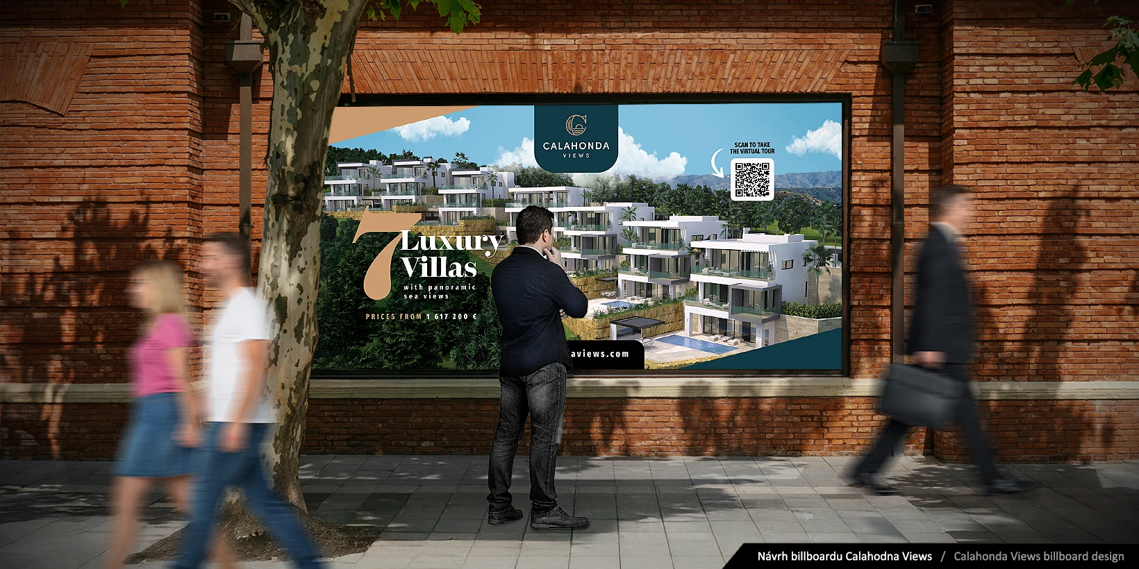 Návrh billboardu Calahonda Views