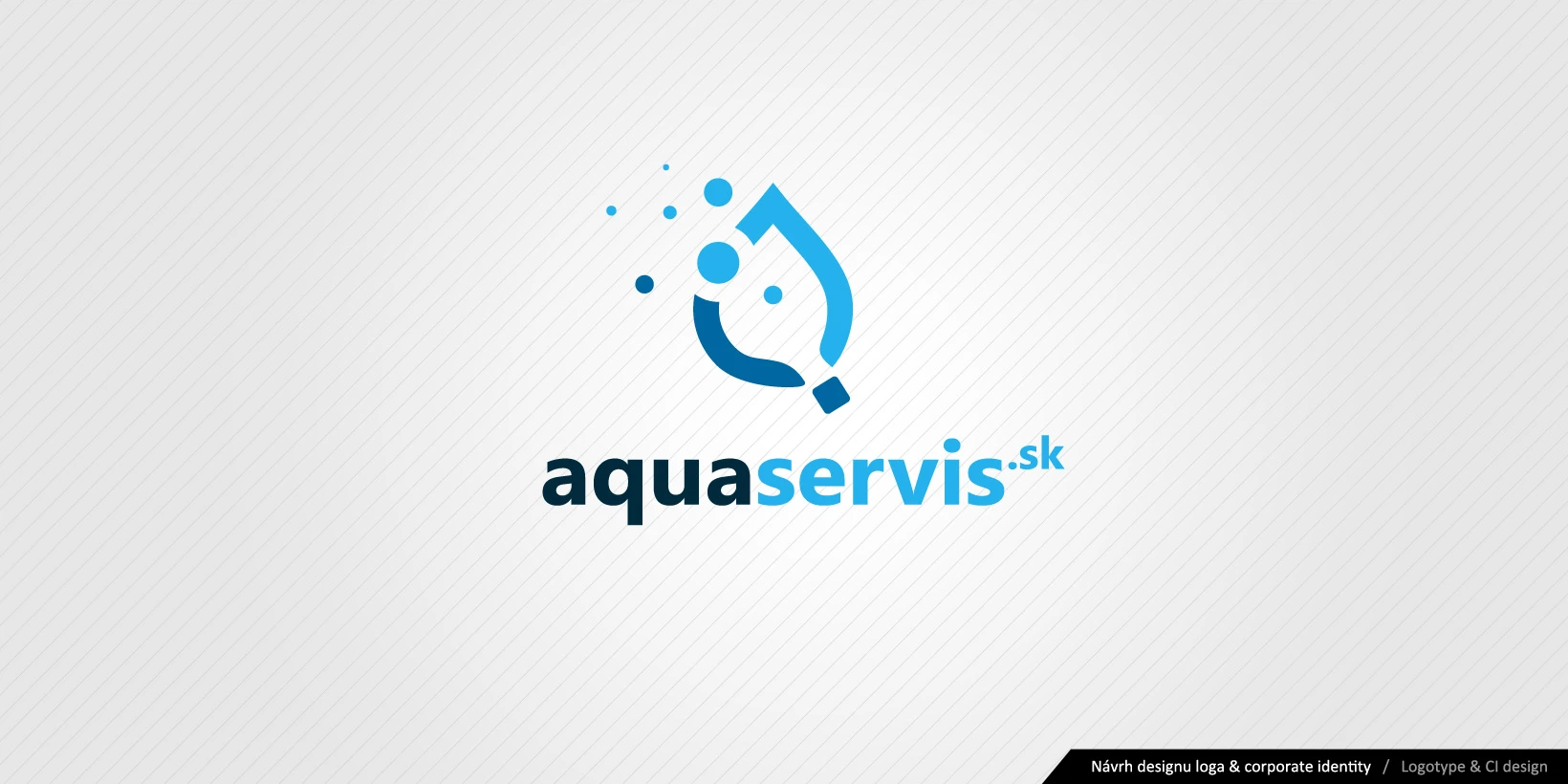 Návrh designu značky Aquaservis