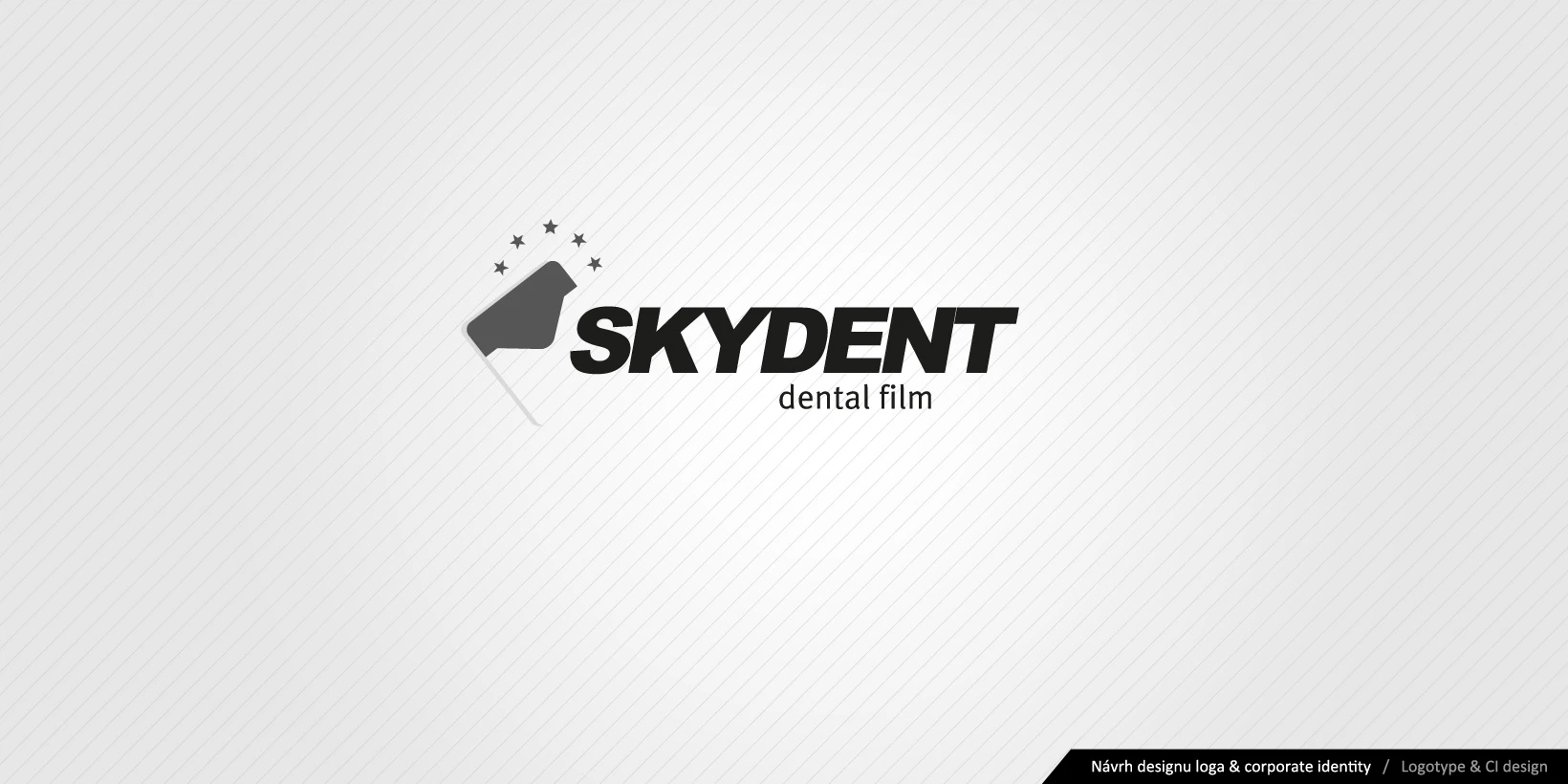 Návrh loga a firemných materiálov pre Skydent