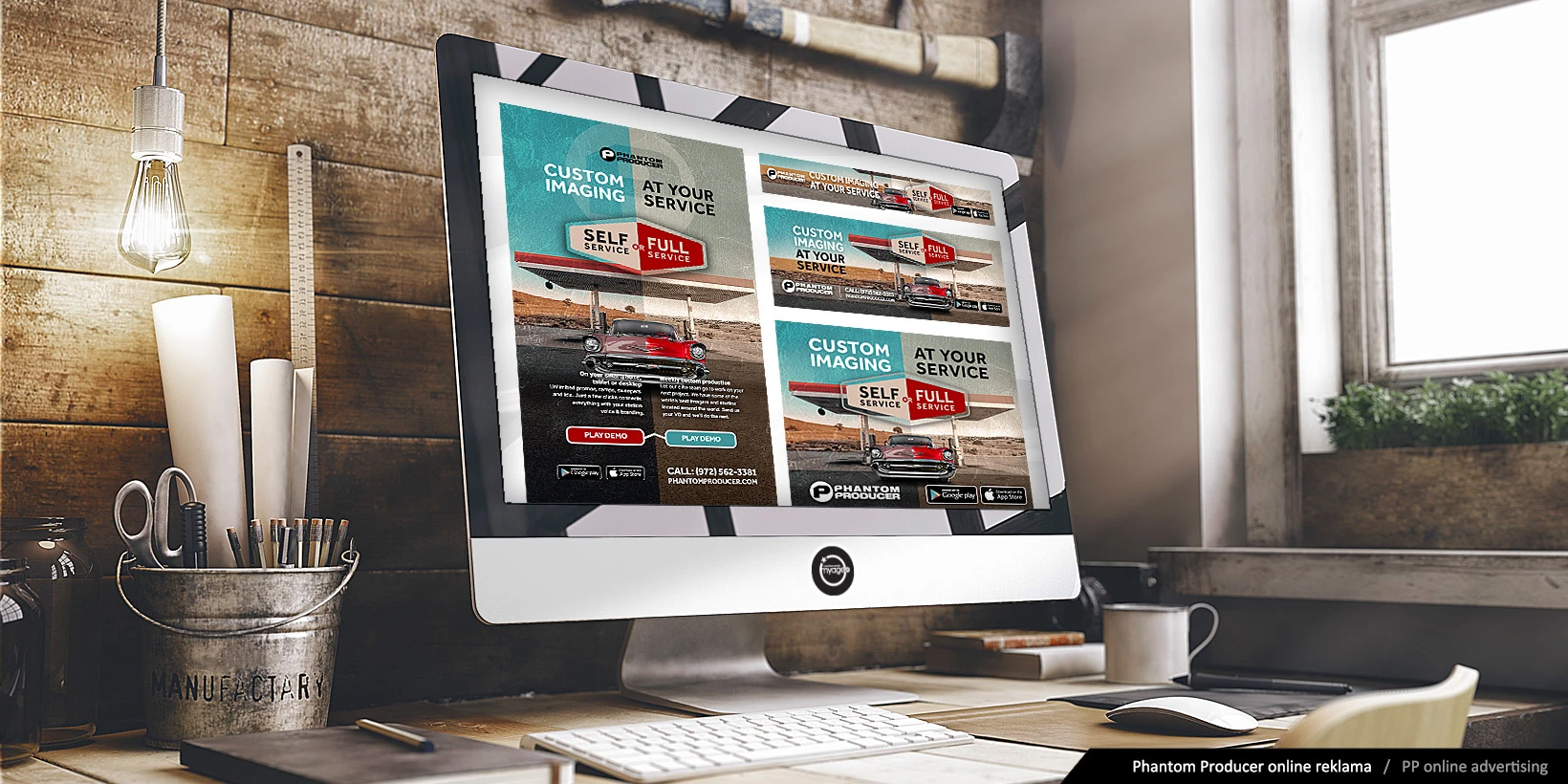 Príprava online kampane pre Phantom Producer