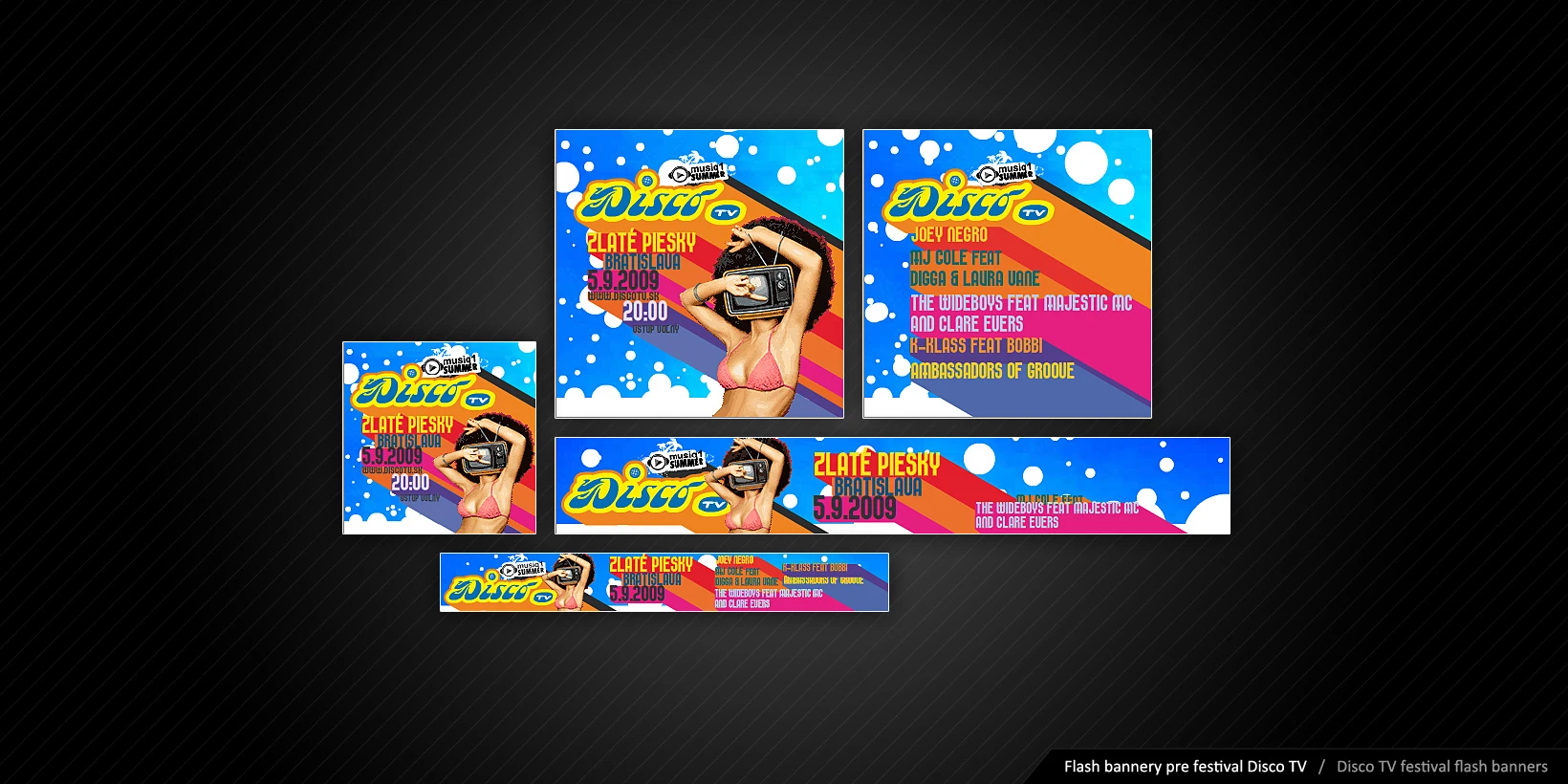 Tvorba online bannerov DISCO TV