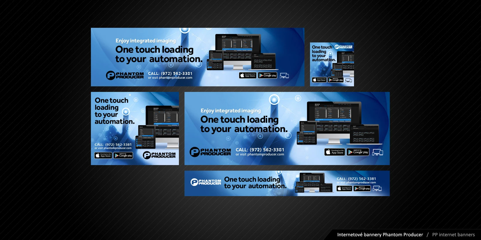 Tvorba bannerov Phantom Producer