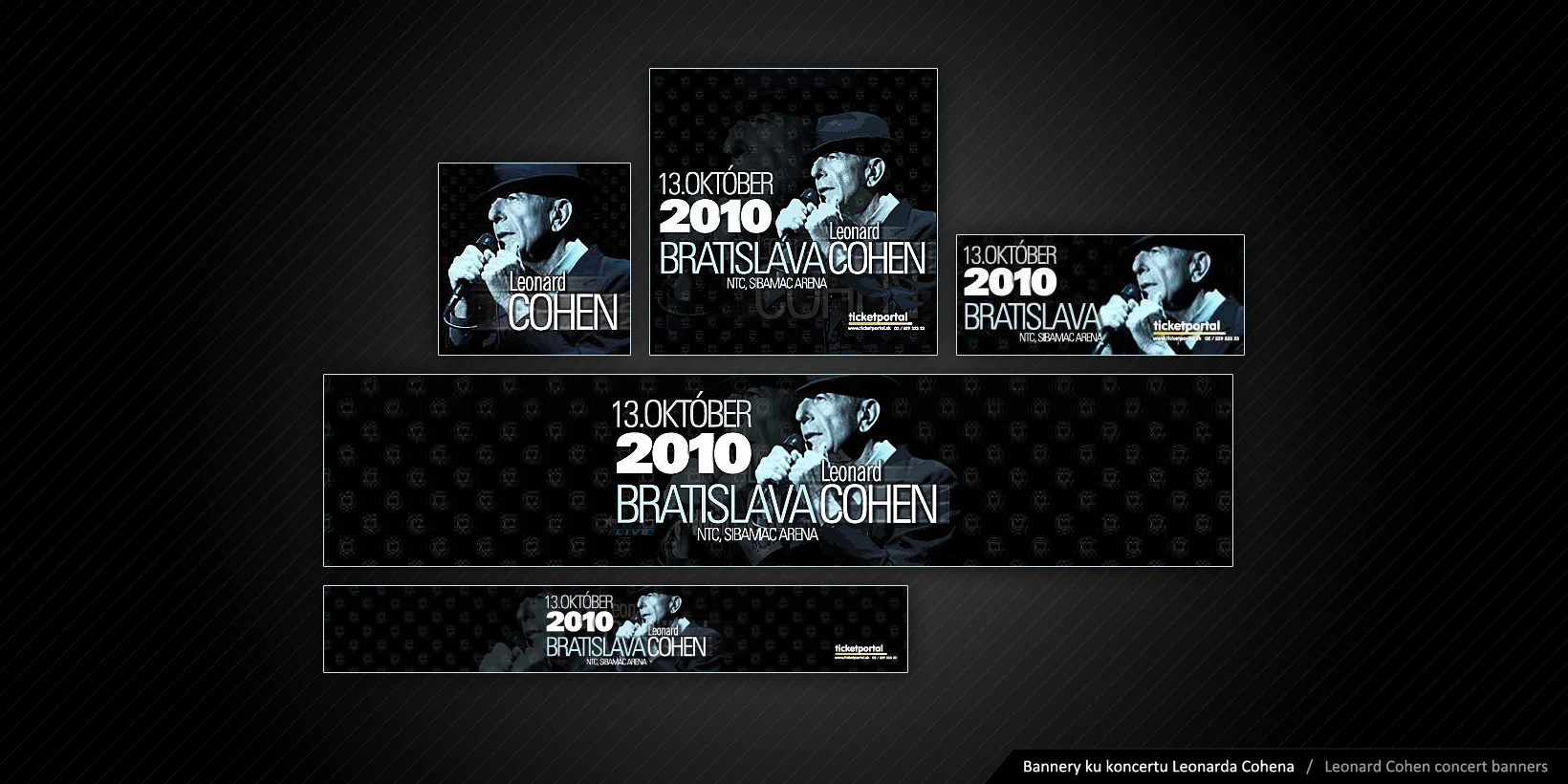 Tvorba internetovej kampane Leonard Cohen