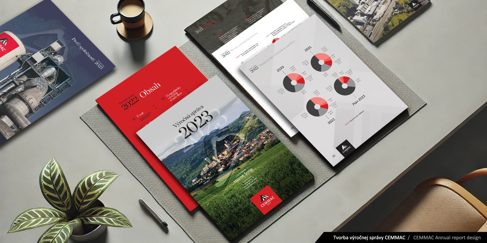 Tvorba výročnej správy Cemmac 2022 a 2023