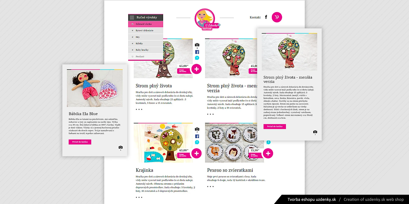 Výroba eshopu uzdenky.sk