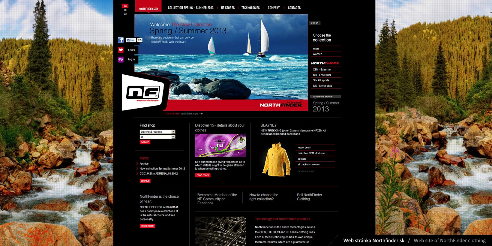 Web design Northfinder.com