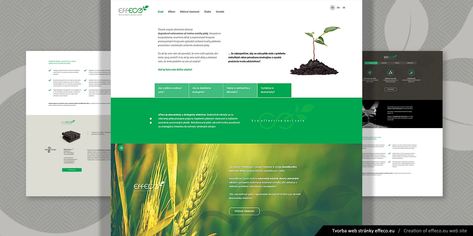 Tvorba mikrostránky Effeco